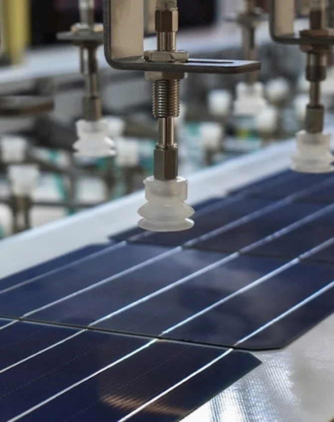 Czysta i nowoczesna maszyna przemysłowa w fabryce, prezentująca najnowsze osiągnięcia technologii inżynieryjnej. Metalowe rury i tworzywa sztuczne są wykorzystywane w procesie produkcji.